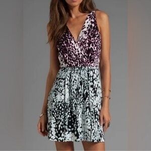 Diane Von Furstenberg Oblixe Mini Dress with pockets